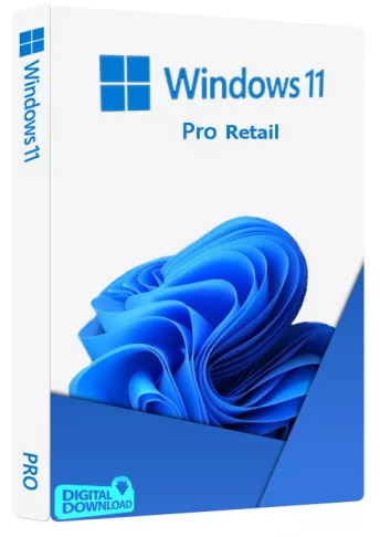 Windows 11 Pro Retail helyszíni telepítéssel